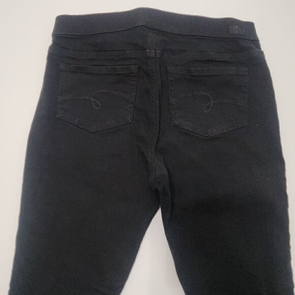 Justice Girls - 16 plus - Mid Rise Legging/jeans black - Picture 2 of 6